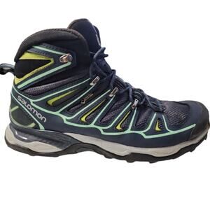 Salomon X Ultra 2 Mid GTX Hiking Boots Goretex Contagrip Lace Up Multicolor 7.5